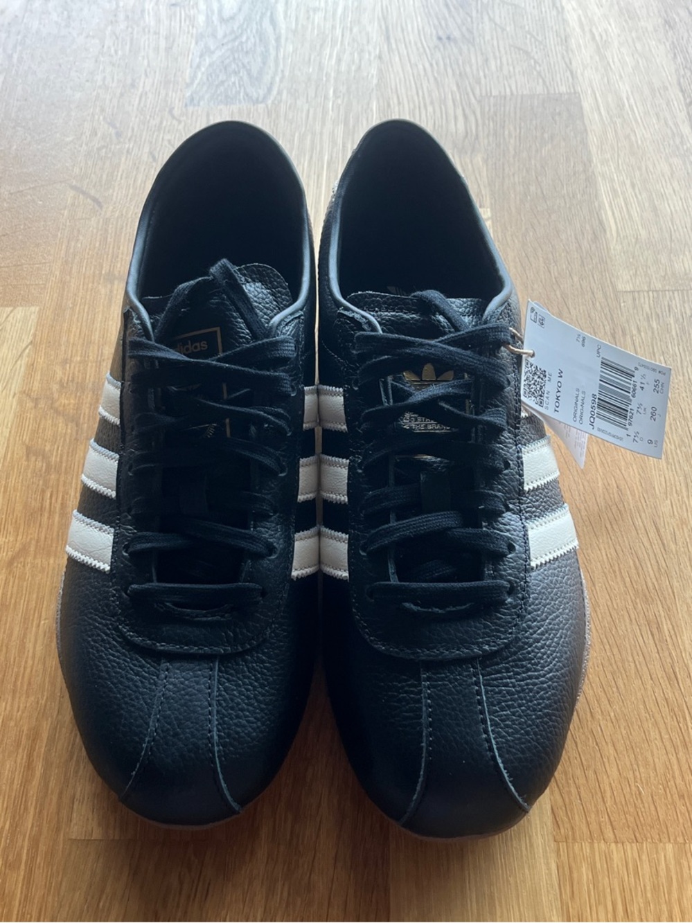 adidas Tokyo Black & White Low-Profile Sneakers